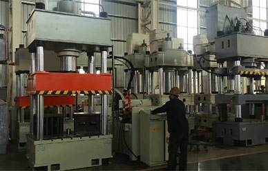 國标315噸(dun)四柱液壓機試(shì)機