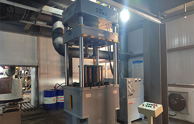 200噸石墨粉(fen)末成型機